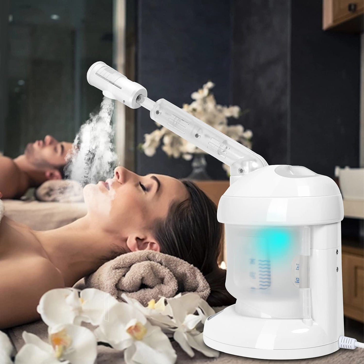 Kingsteam Facial Steamer, Face Steamer for Professional Facial Spa at Home.