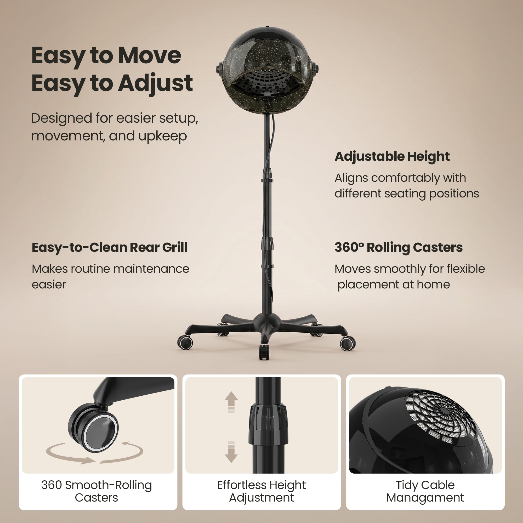 Stand Ionic Hair Dryer