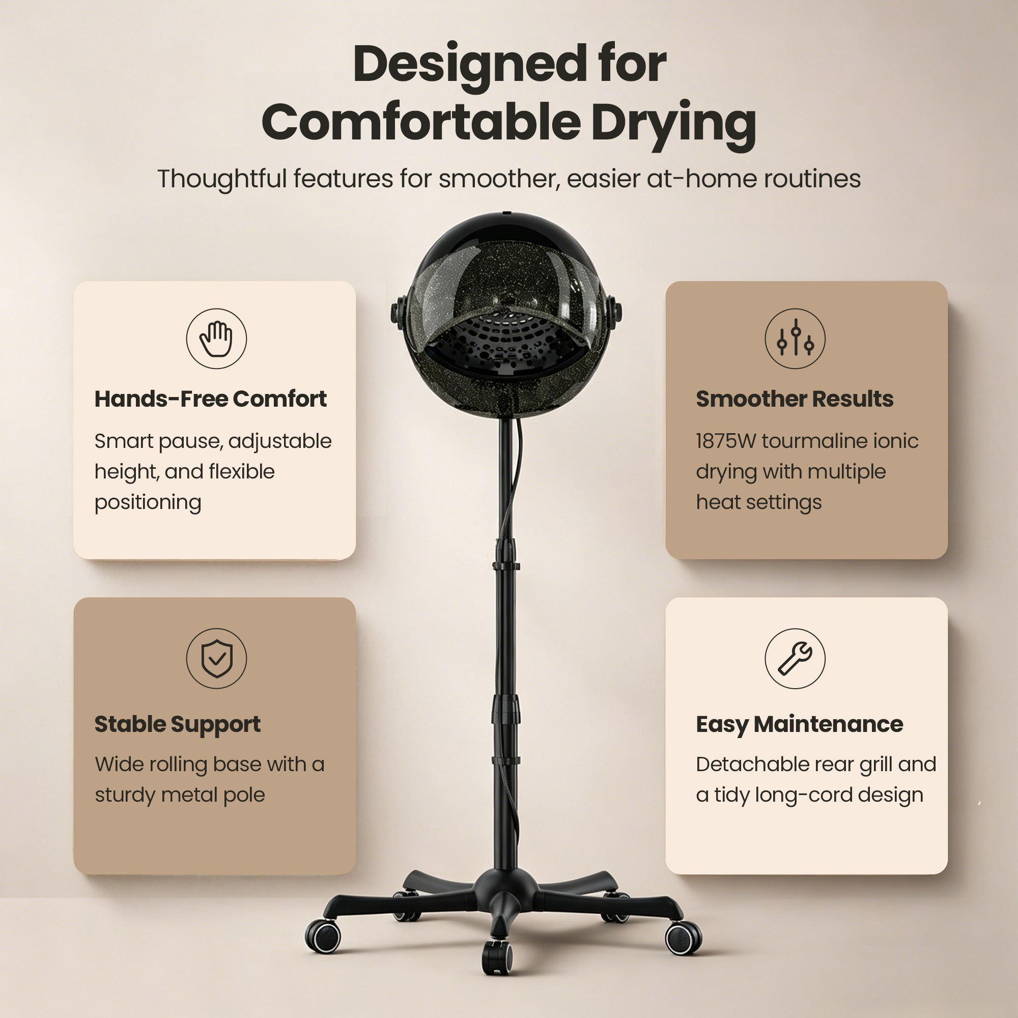 Stand Ionic Hair Dryer