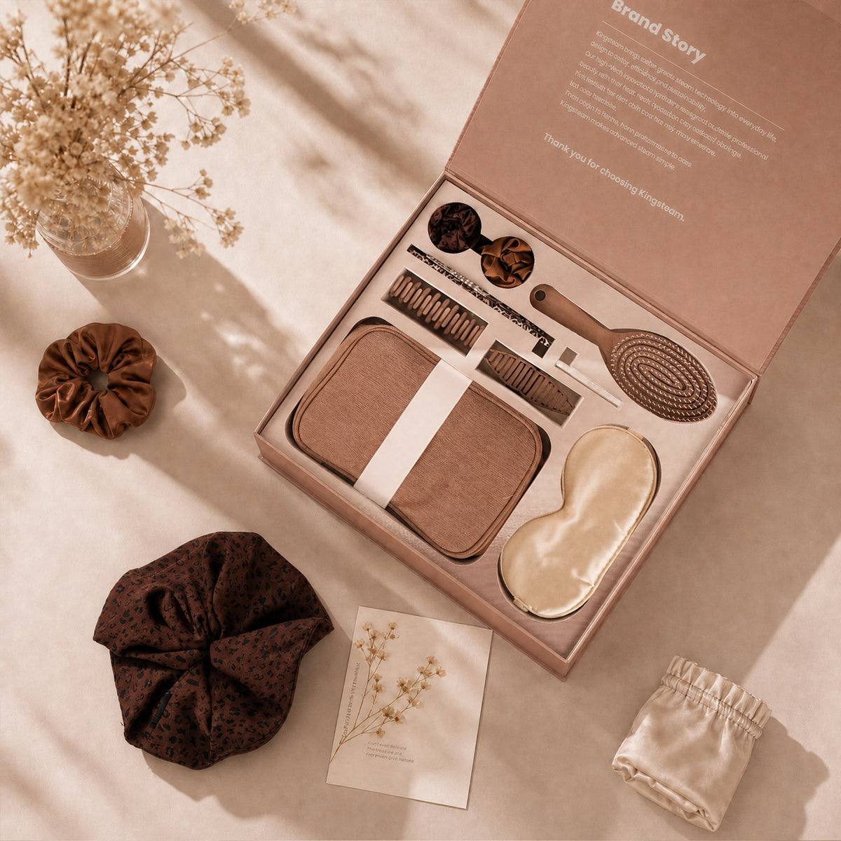 2 in 1 Hair and Facial Steamer & Care Ritual Kit