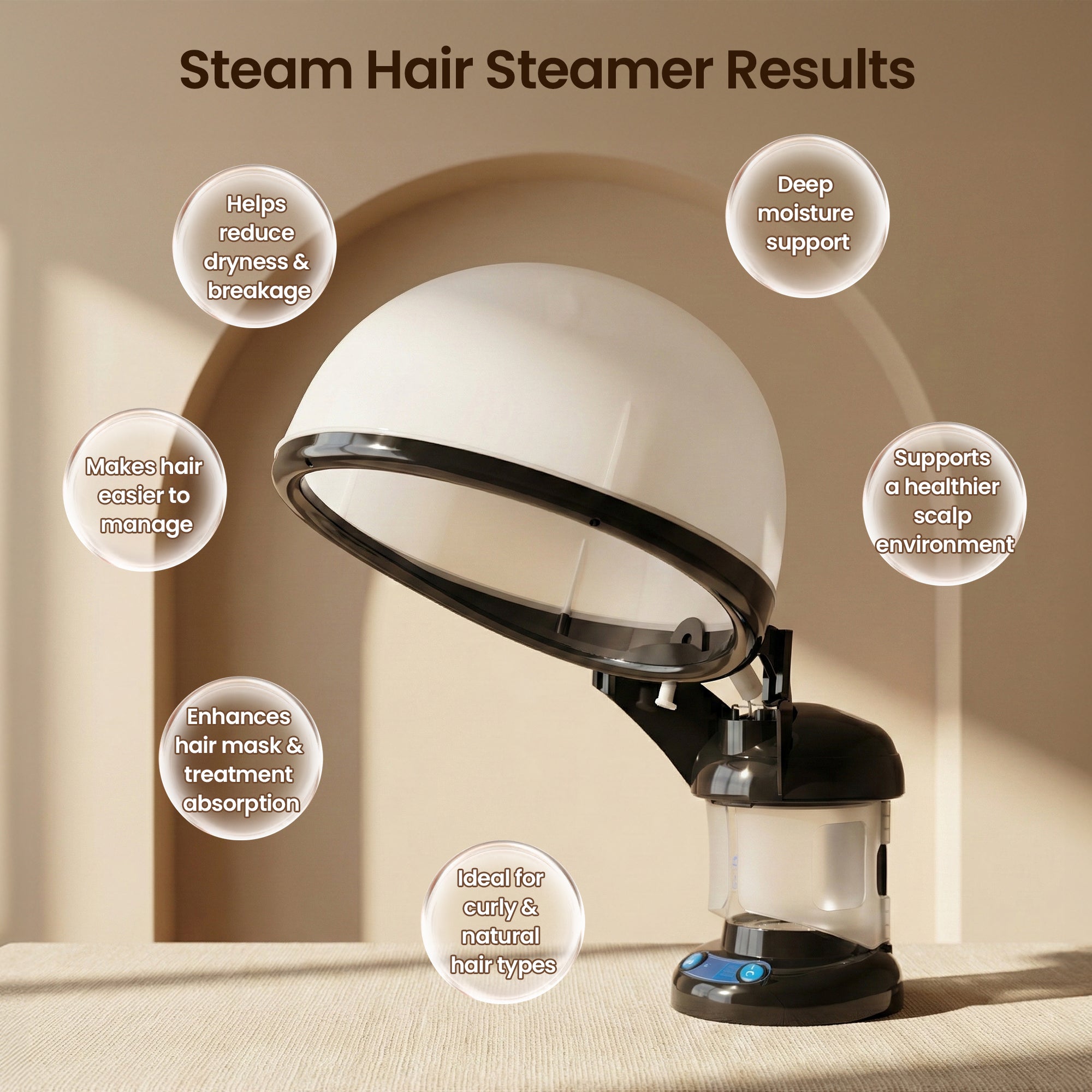 Hair and Face Steamer 2-in-1 with Ozone | Head Steamer – Kingsteam
