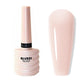 Base Gel For Nails, 1pcs 15ml 0.51Oz Builder Base Neutral Nude Gel Warm Jade Gel Nail Polish, Base Coat Nail Strengthener Gel Soak Off UV LED light Needed