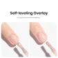 Base Gel For Nails, 1pcs 15ml 0.51Oz Builder Base Neutral Nude Gel Warm Jade Gel Nail Polish, Base Coat Nail Strengthener Gel Soak Off UV LED light Needed