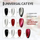 Cat Eye Gel Nail Polish, Glitter Holographic Nail Polish with Magnet, 15ml Reflective Translucent UV Gel for Nail Art