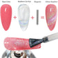 Gel Polish 15ml/0.5fl oz Holographic 9D Cat Eye Shiny Glitter Soak Off Nail Polish with Magnetic Stick for Nail Salon