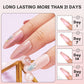 15ML Base Gel for Nails,Warm Taupe Gel Base Coat,Soak Off Gel Nail Polish for Manicure Salon,Nail Strengthen Color Gel Polish LED Lamp Needed