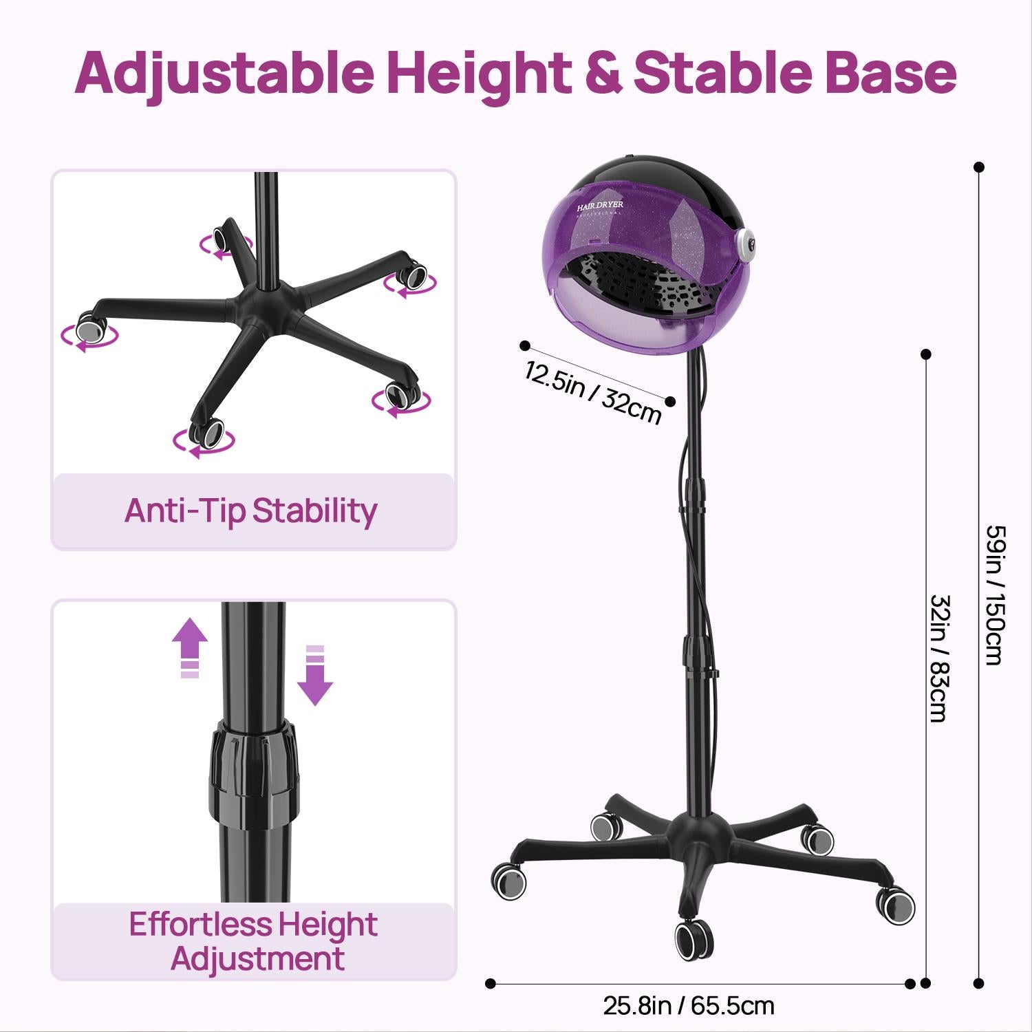 Stand Ionic Hair Dryer