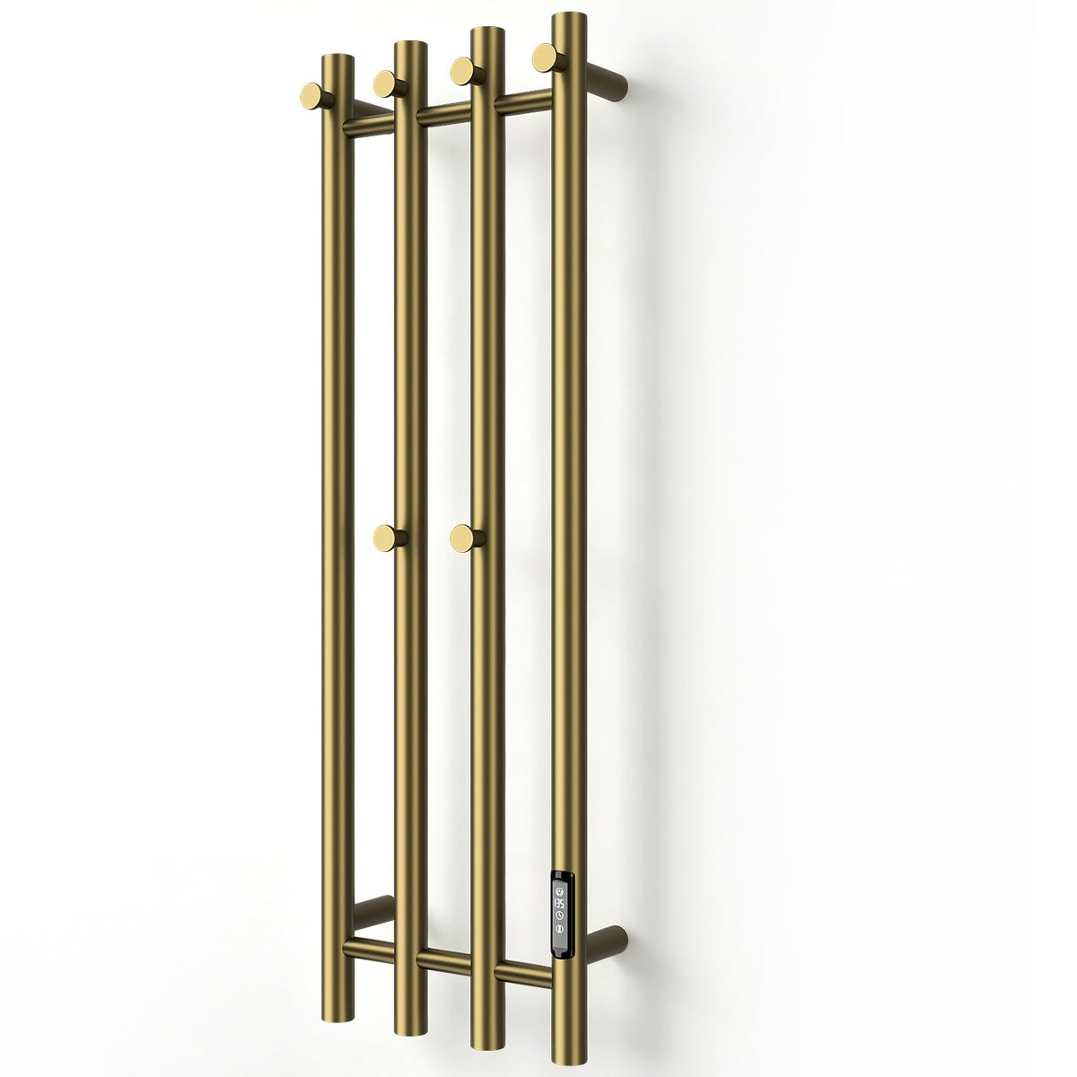 Poloma Towel Warmer Rack for Bathrooms, Heated Towel Rack Heater, ElectricTowel Dryer, Stainless Steel, Golden. CSA Certified