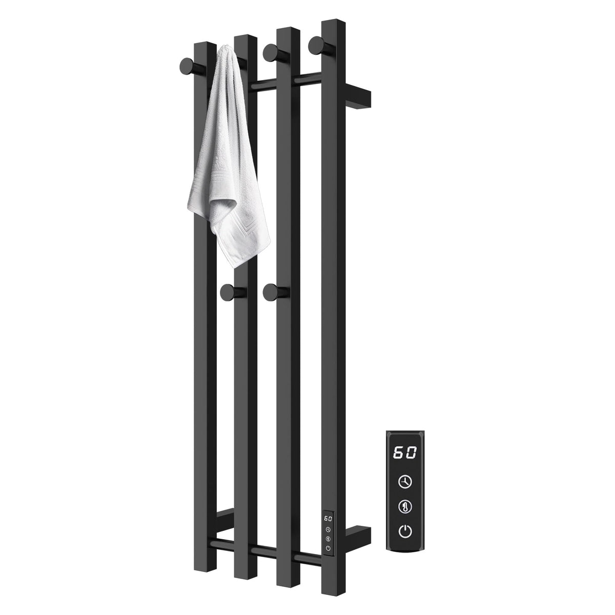 Paraheeter Towel Warmer, Towel Warmer Rack, Heated Towel Racks for Bathroom, Towel Heater, Towel Dryer, Wall Mounted, CSA Certified