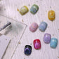Gel Polish 15ml/0.5fl oz Holographic 9D Cat Eye Shiny Glitter Soak Off Nail Polish with Magnetic Stick for Nail Salon