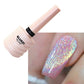 Gel Polish 15ml/0.5fl oz Holographic 9D Cat Eye Shiny Glitter Soak Off Nail Polish with Magnetic Stick for Nail Salon