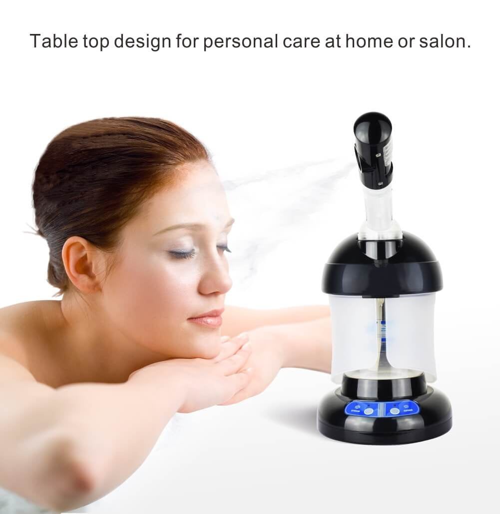 Hair Steamer Kingsteam 2 in 1 Ozone Facial Steamer, Design for Personal Care Use At Home or Salon