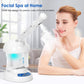 Facial Steamer, with Extendable Arm Ozone Table Top Mini Spa Face Steamer Design For Personal Care Use At Home or Salon, White
