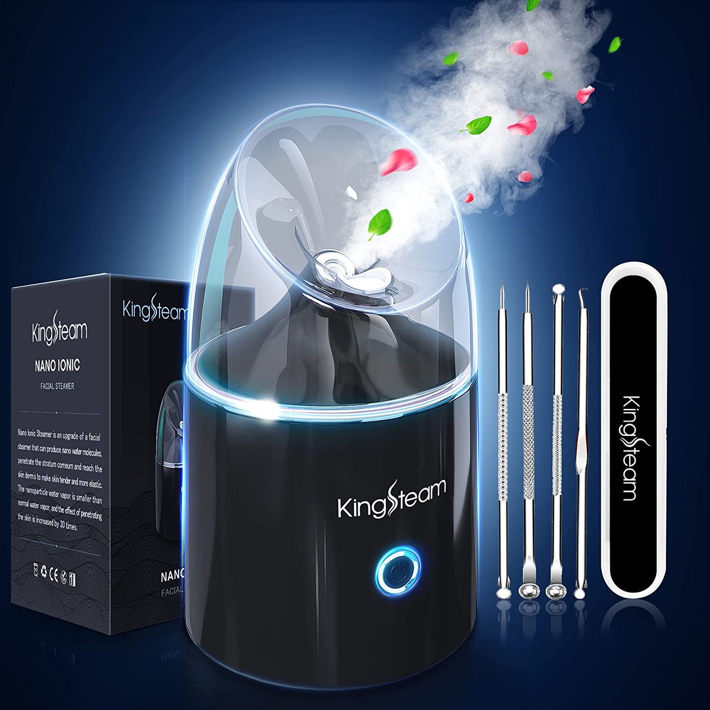 Kingsteam New Generation 5-in-1 Nano Facial Steamer
